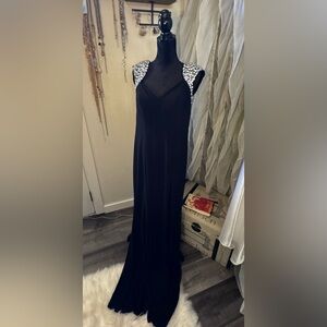 Black and Rhinestone Formal